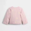 Gesteppte Jacke mit Blumenstickerei für Baby & Kleinkind