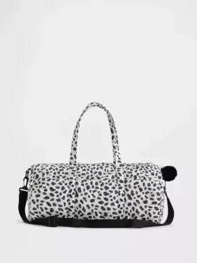 Gesteppte Wochenendtasche für Kinder mit Print