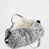 Gesteppte Wochenendtasche für Kinder mit Print