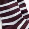 Gestreifte Half-Crew-Socken