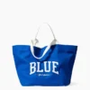 „Get Blue“-Canvas-Tragetasche