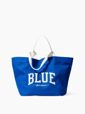 „Get Blue“-Canvas-Tragetasche