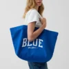 „Get Blue“-Canvas-Tragetasche