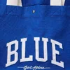 „Get Blue“-Canvas-Tragetasche