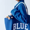 „Get Blue“-Canvas-Tragetasche