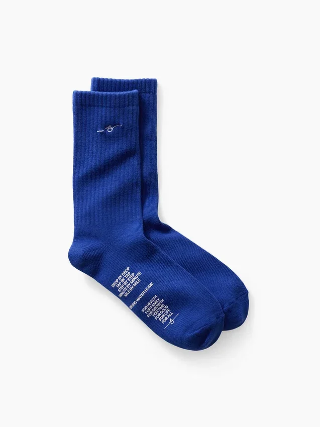 „Get Blue“-Crew-Socken