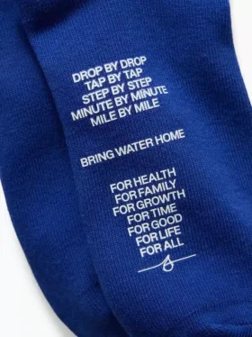 „Get Blue“-Crew-Socken