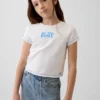 „Get Blue“ Kinder-T-Shirt mit Aufdruck