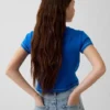 „Get Blue“ Kinder-T-Shirt mit Aufdruck