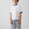 Get Blue Kinder-T-Shirt mit Logo in lockerer Passform