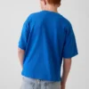 Get Blue Kinder-T-Shirt mit Logo in lockerer Passform