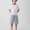 Get Blue Kinder-T-Shirt mit Logo in lockerer Passform