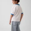 Get Blue Kinder-T-Shirt mit Logo in lockerer Passform