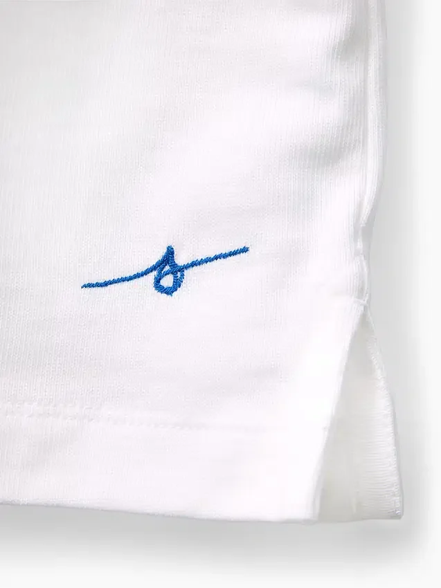 Get Blue Kinder-T-Shirt mit Logo in lockerer Passform