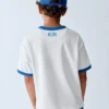 Get Blue Kinder-T-Shirt mit Logo in lockerer Passform