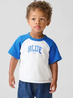Get Blue Raglan-T-Shirt für Baby & Kleinkind
