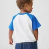 Get Blue Raglan-T-Shirt für Baby & Kleinkind
