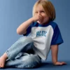Get Blue Raglan-T-Shirt für Baby & Kleinkind