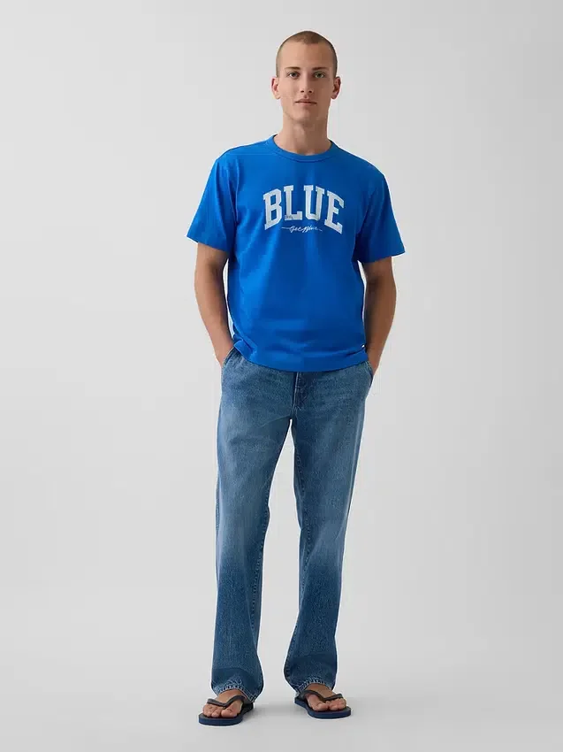 Get Blue Relaxed T-Shirt