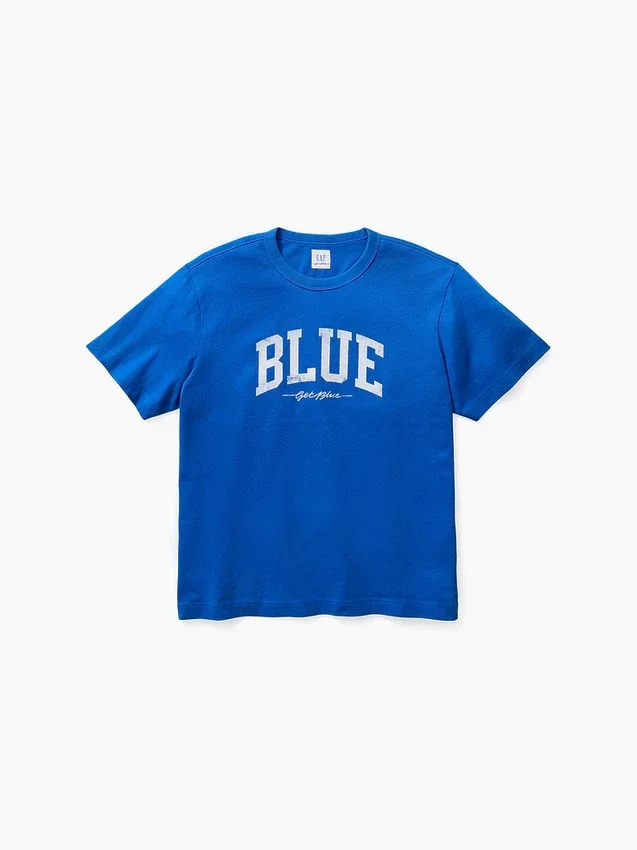 Get Blue Relaxed T-Shirt