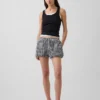 Gingham-Shorts im Bubble-Stil