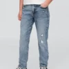 Girlfriend-Jeans für Kinder mit mittlerer Leibhöhe