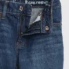 Girlfriend-Jeans für Kinder mit mittlerer Leibhöhe