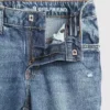 Girlfriend-Jeans für Kinder mit mittlerer Leibhöhe