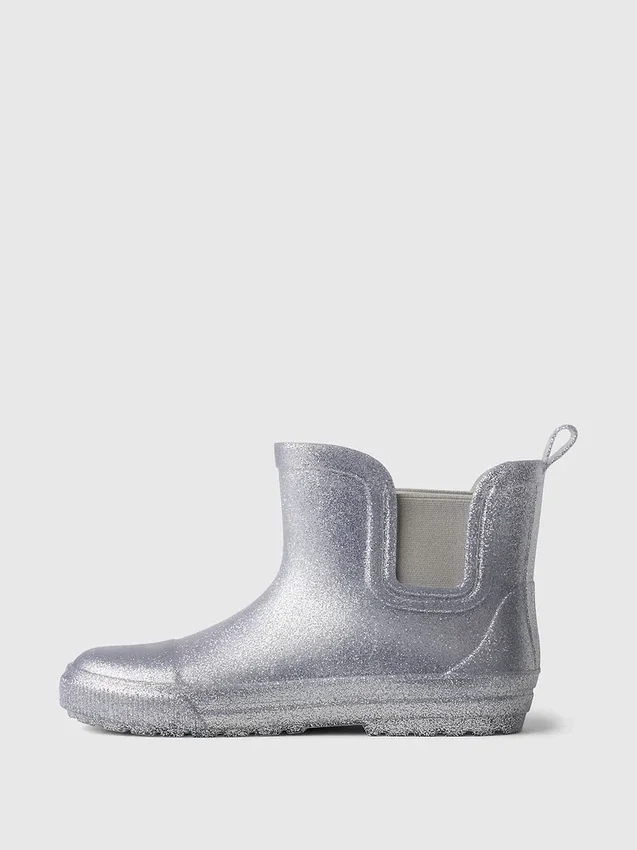 Glitzer-Regenstiefel für Kinder