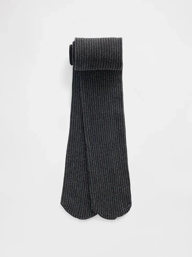 Glitzer-Rippstrumpfhose für Kinder