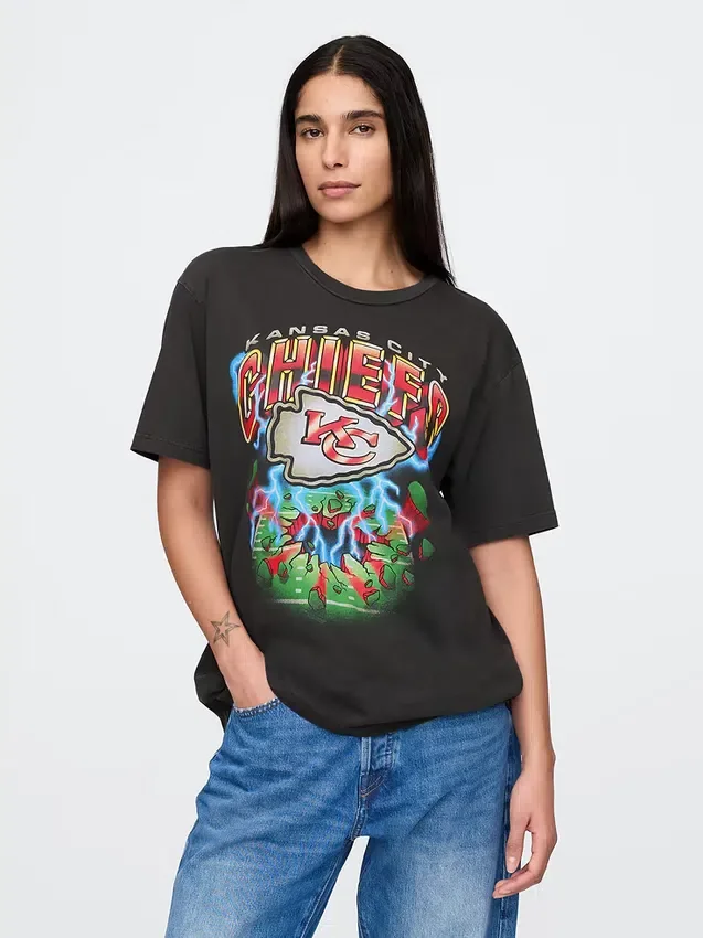 Grafik-T-Shirt für Erwachsene der NFL Kansas City Chiefs