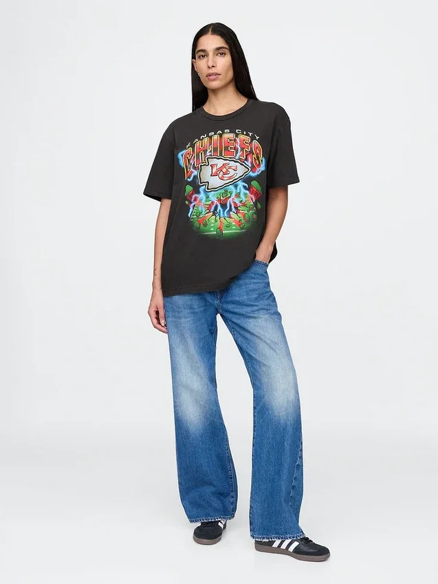 Grafik-T-Shirt für Erwachsene der NFL Kansas City Chiefs