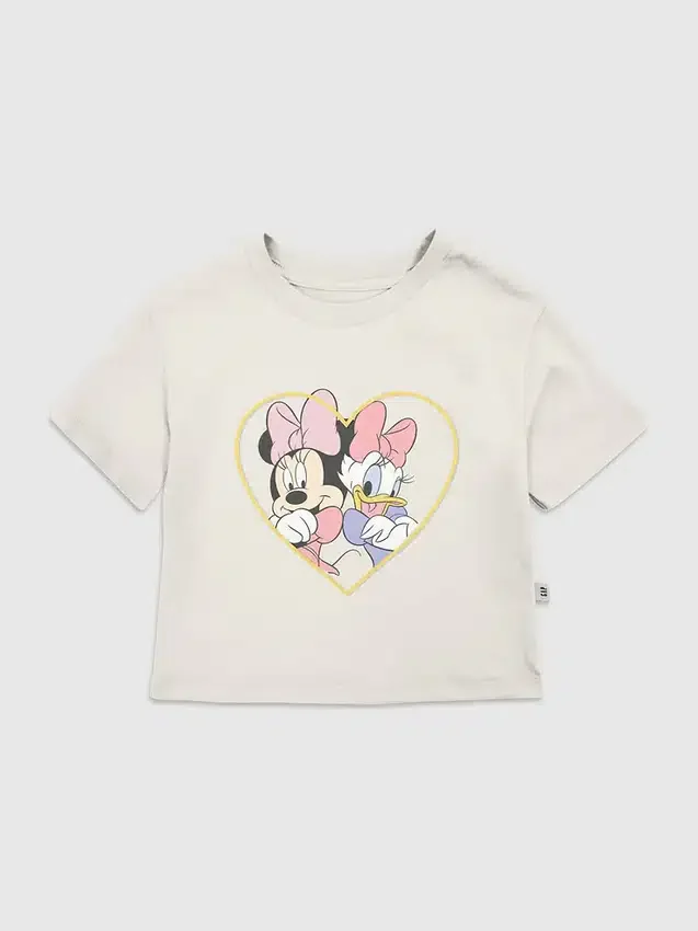 Grafik-T-Shirt für Kleinkinder mit Minnie und Daisy als beste Freundinnen