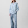 Großes Denim-Hemd