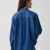Großes Denim-Hemd
