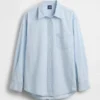 Großes Denim-Hemd