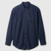 Großes Denim-Hemd