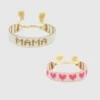 Hart Mini and Me – Gold Mama und rosa Herzen