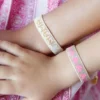 Hart Mini and Me – Gold Mama und rosa Herzen