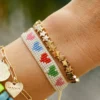 Hart Rainbow Hearts Armband