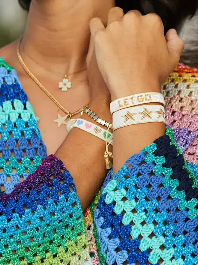 Hart Rainbow Hearts Armband