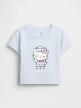 Hello Kitty-T-Shirt mit Aufdruck für Kleinkinder