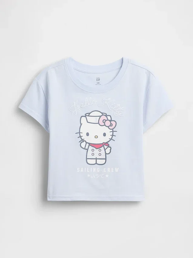 Hello Kitty-T-Shirt mit Aufdruck für Kleinkinder