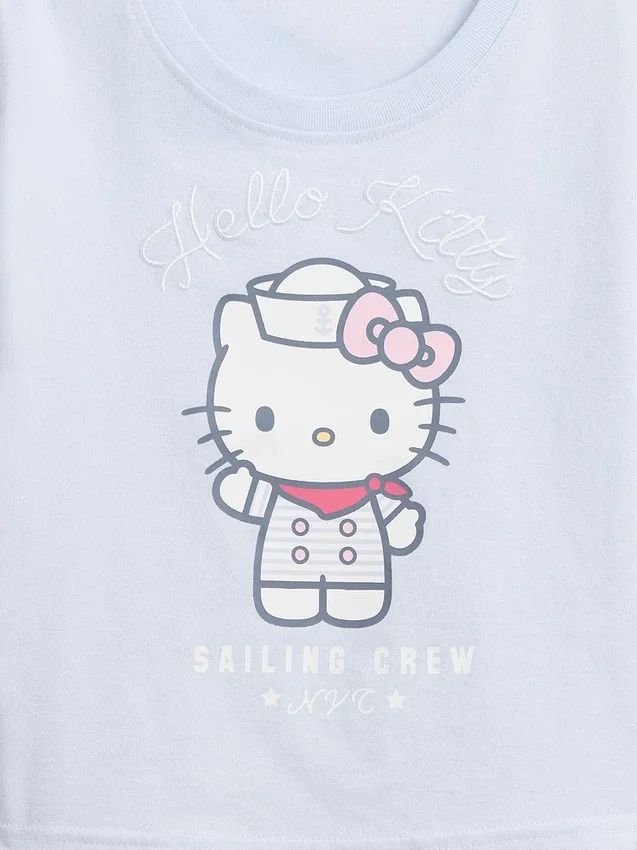 Hello Kitty-T-Shirt mit Aufdruck für Kleinkinder