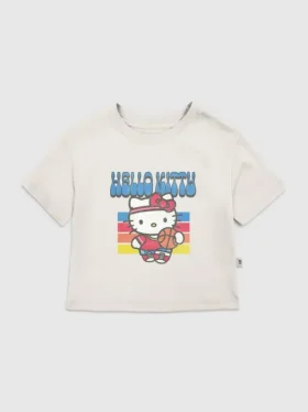 Hello Kitty-T-Shirt mit Basketball-Motiv für Kleinkinder