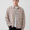 Hemd aus Twill mit geradem Saum