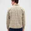 Hemd aus Twill mit geradem Saum