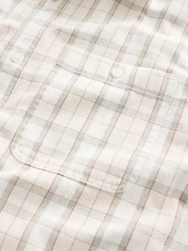 Hemd aus Twill mit geradem Saum