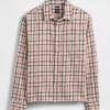 Hemd aus Twill mit geradem Saum