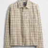 Hemd aus Twill mit geradem Saum